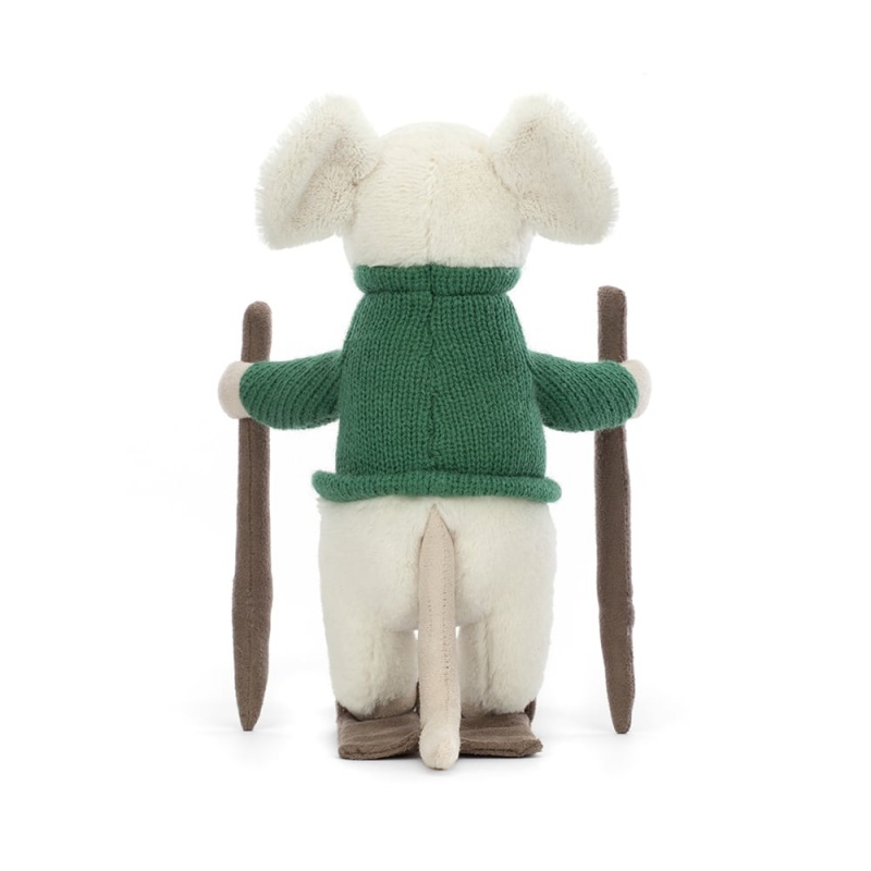 Jellycat Merry Mouse Skiing Clearance Sale | 76HDXRBZK