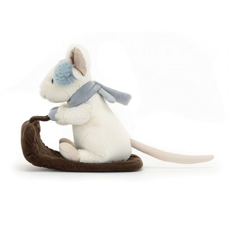 Jellycat Merry Mouse Sleighing Outlet | 26YGPBSTZ