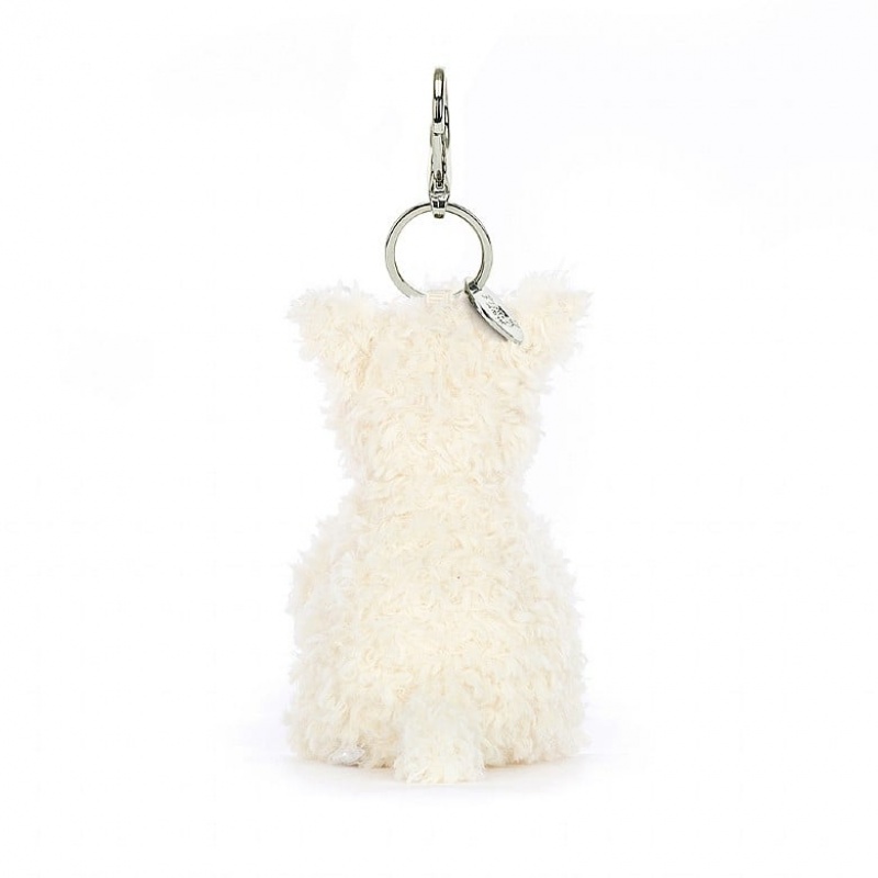 Jellycat Munro Scottie Dog Bag Charm Clearance | 92RBWHUOE