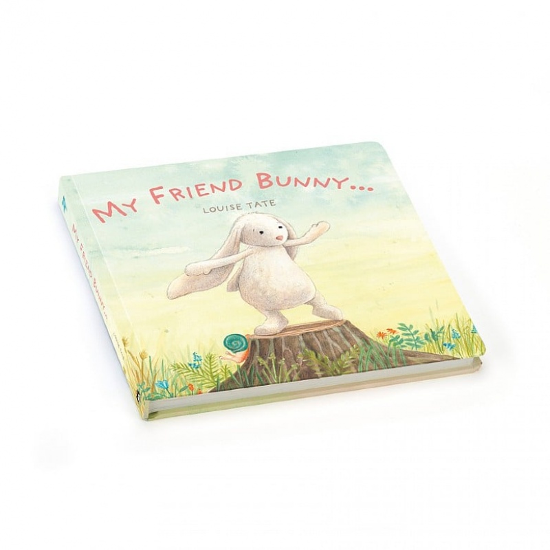 Jellycat My Friend Bunny Book Clearance | 92IJXBMSL