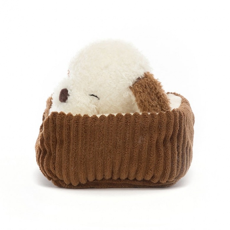 Jellycat Napping Nipper Dog | 62OFDTBHY