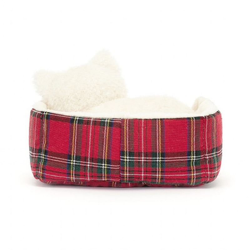 Jellycat Napping Nipper Westie | 14ZIXOAJE