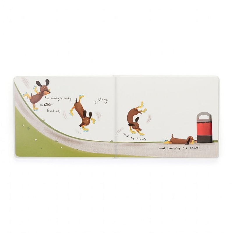 Jellycat Otto the Loyal Long Dog Book Clearance | 94BHJRGMO