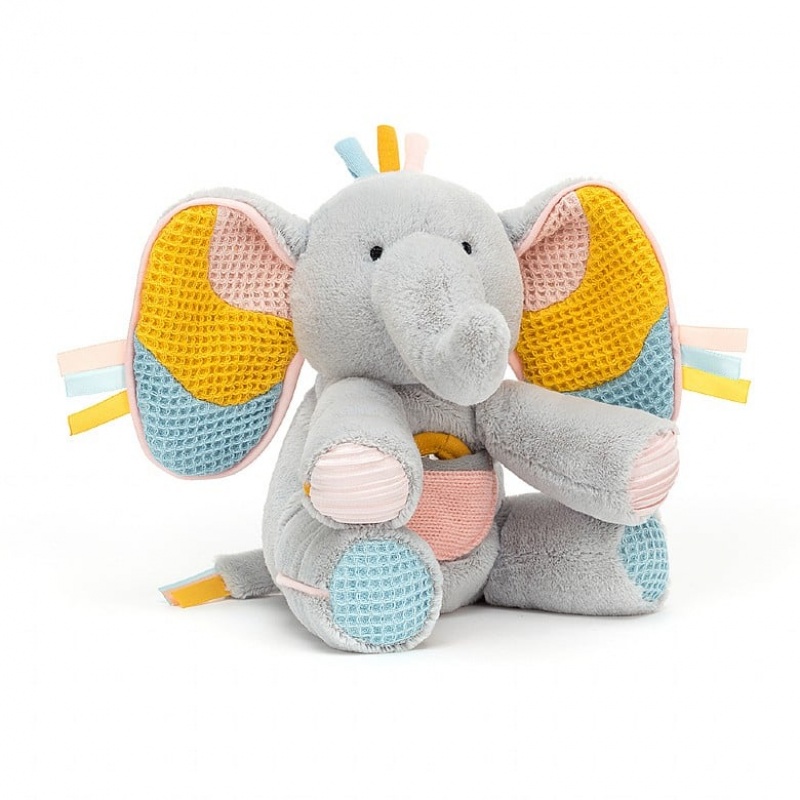 Jellycat Peek-a-Boo Elly Activity Toy | 38AKCGTDB