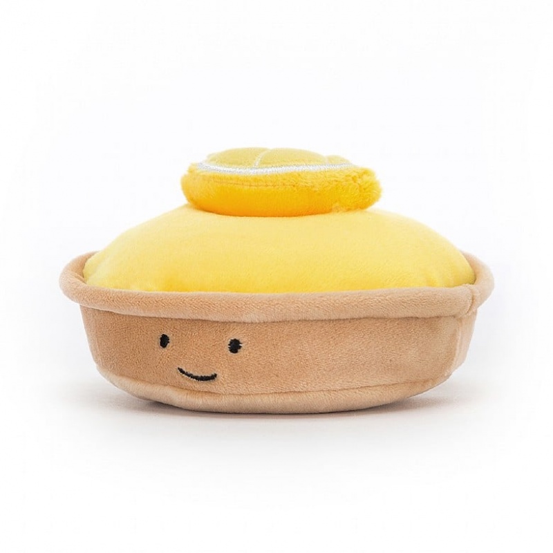 Jellycat Pretty Patisserie Tarte Au Citron | 61ACNSUOD