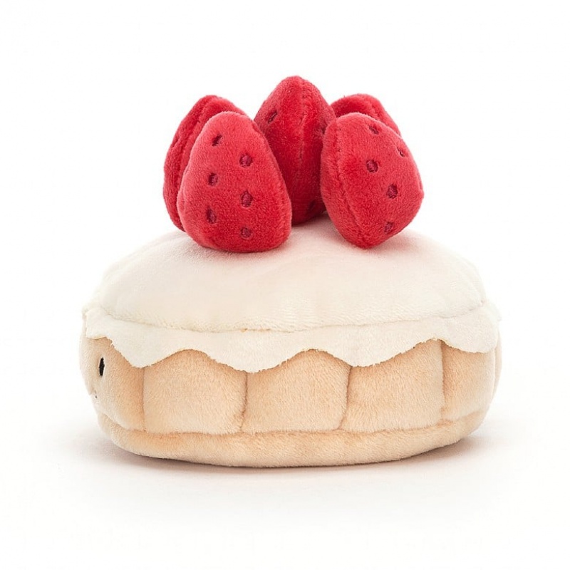 Jellycat Pretty Patisserie Tarte Aux Fraises Black Friday | 03TWVMOJX