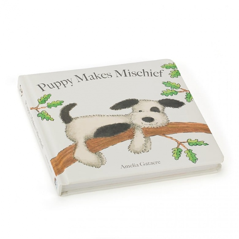 Jellycat Puppy Makes Mischief Book Sale | 48ABCVTZH