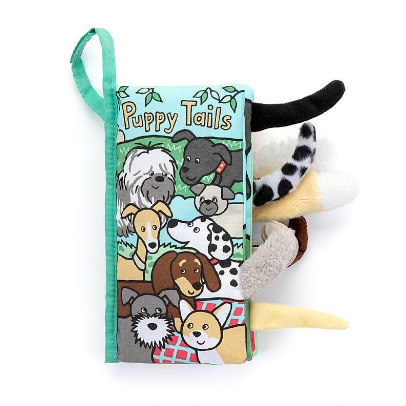 Jellycat Puppy Tails Activity Book Outlet | 29ORXTABP