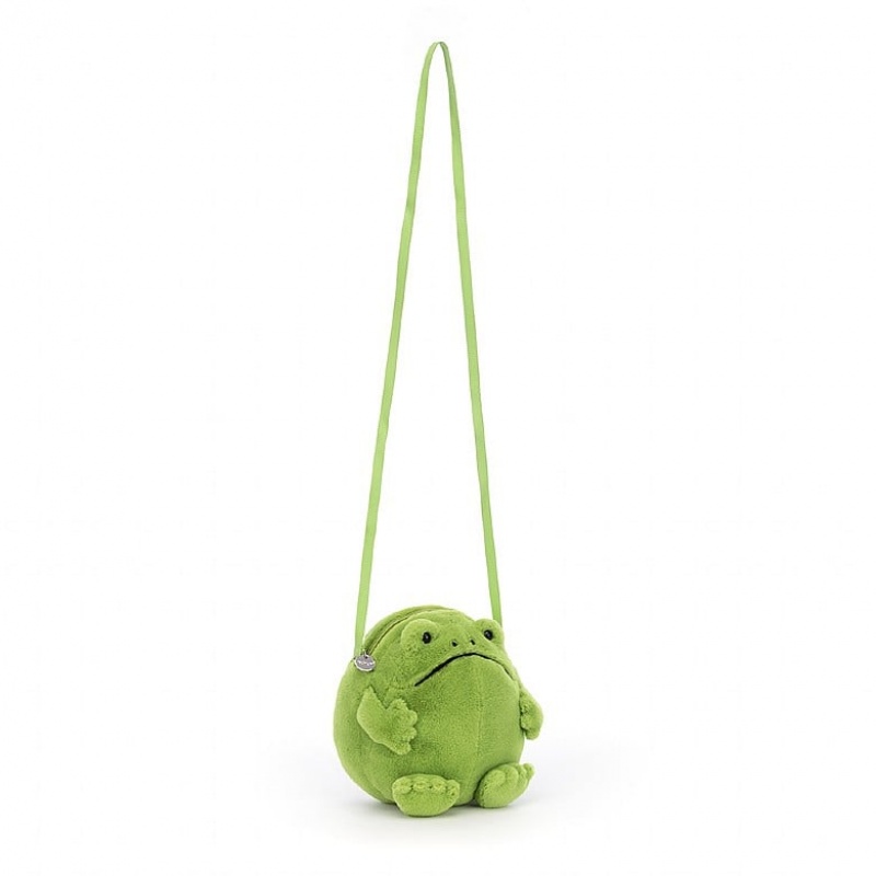 Jellycat Ricky Rain Frog Bag | 37XHZLQFA