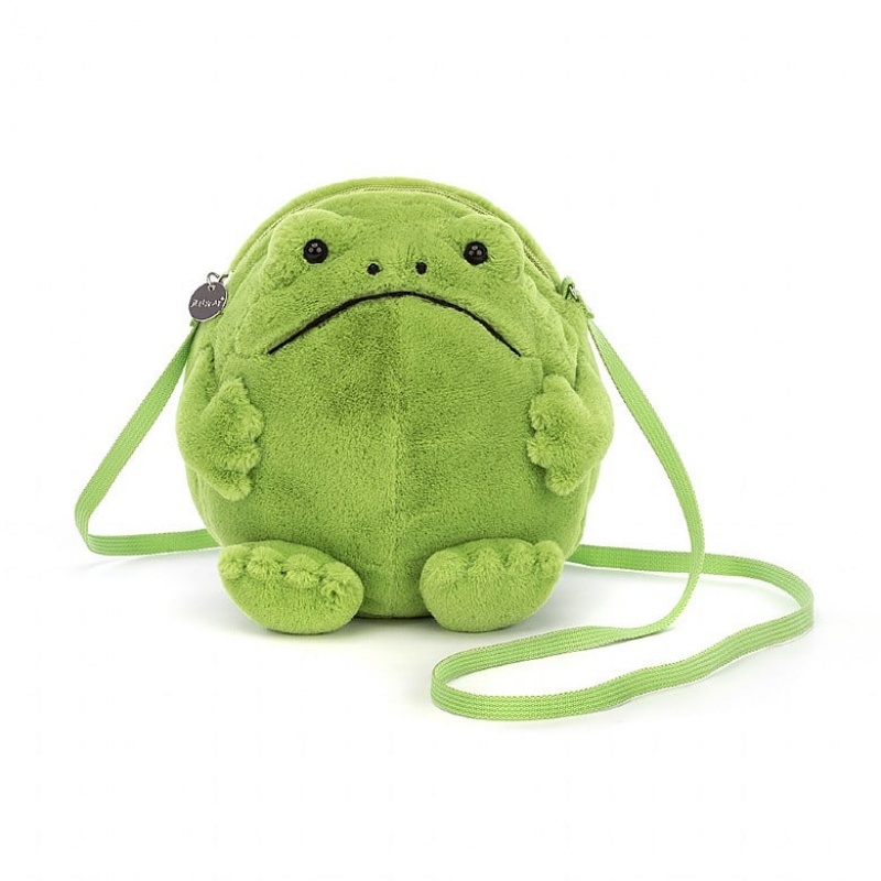 Jellycat Ricky Rain Frog Bag | 37XHZLQFA