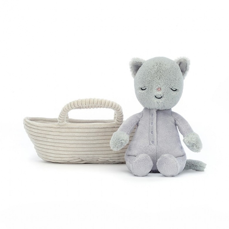 Jellycat Rock-a-Bye Kitten Outlet | 29DGWUAXP