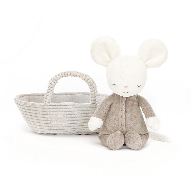 Jellycat Rock-a-Bye Mouse Outlet | 24NERDJWQ