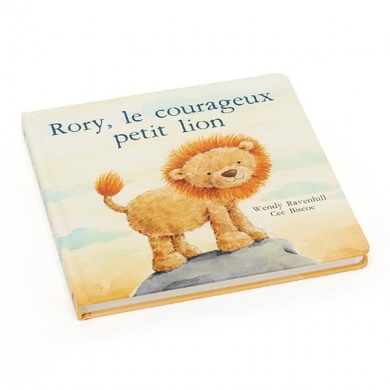 Jellycat Rory Le Courageux Petit Lion Livre (The Very Brave Lion) | 17HAFYKMV