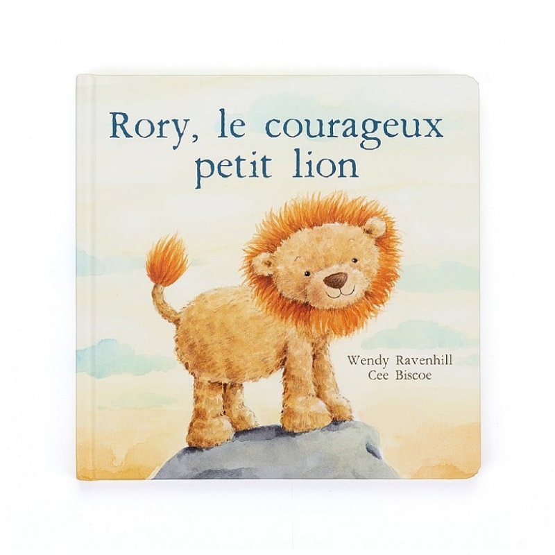 Jellycat Rory Le Courageux Petit Lion Livre (The Very Brave Lion) | 17HAFYKMV