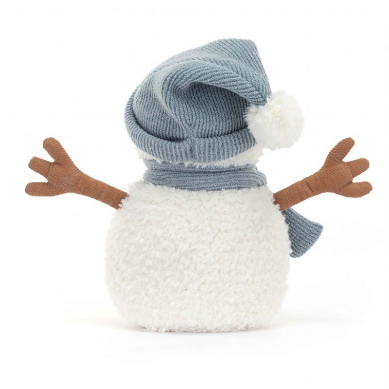 Jellycat Sammie Snowman USA | 58XOFGCQI