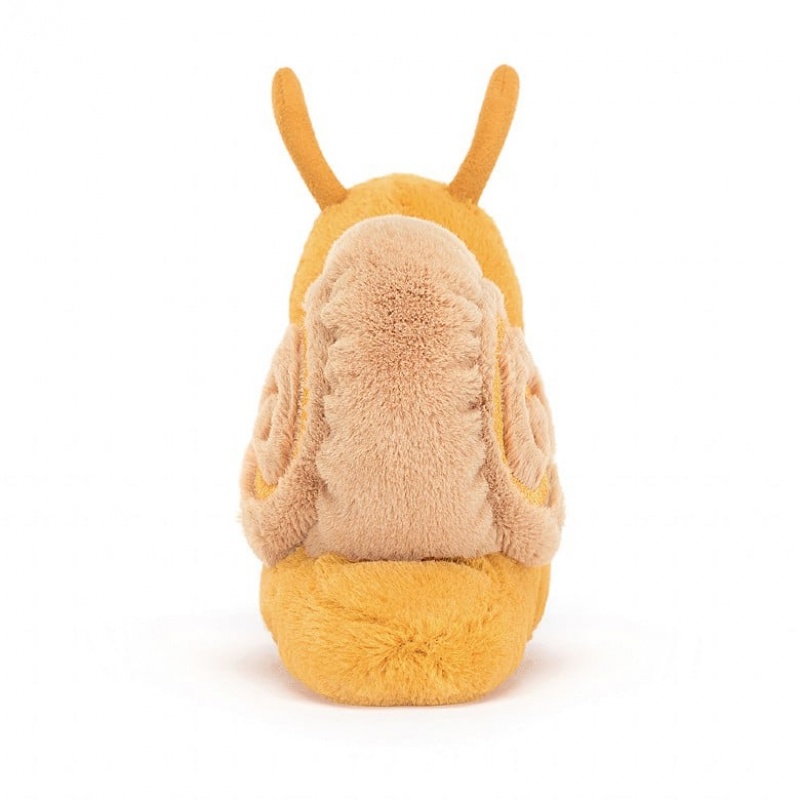 Jellycat Sandy Snail USA | 57QHSBINK