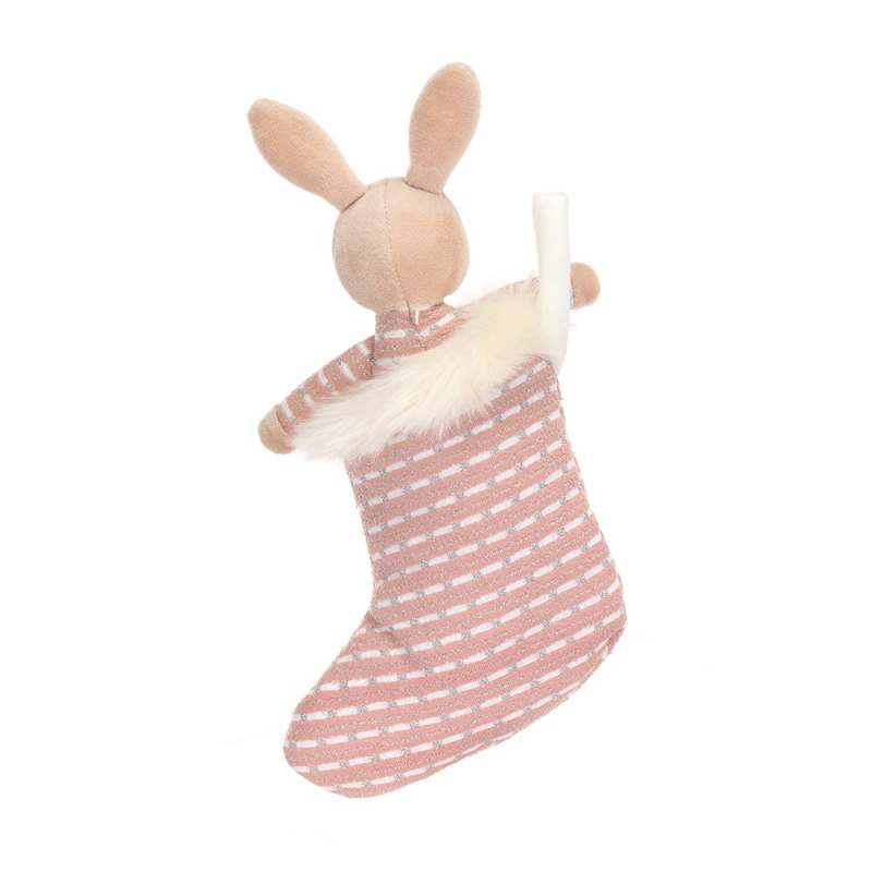 Jellycat Shimmer Stocking Bunny Black Friday | 08OTGRUNE