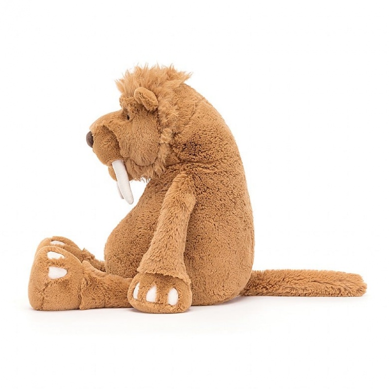 Jellycat Stellan Sabre Tooth Tiger Clearance Sale | 73IYCPSUT