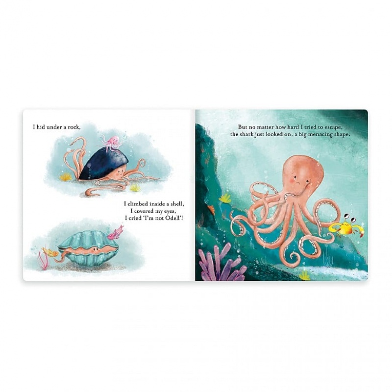 Jellycat The Fearless Octopus Book | 35AKQPNSB