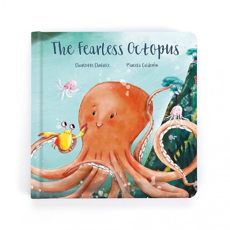 Jellycat The Fearless Octopus Book | 35AKQPNSB