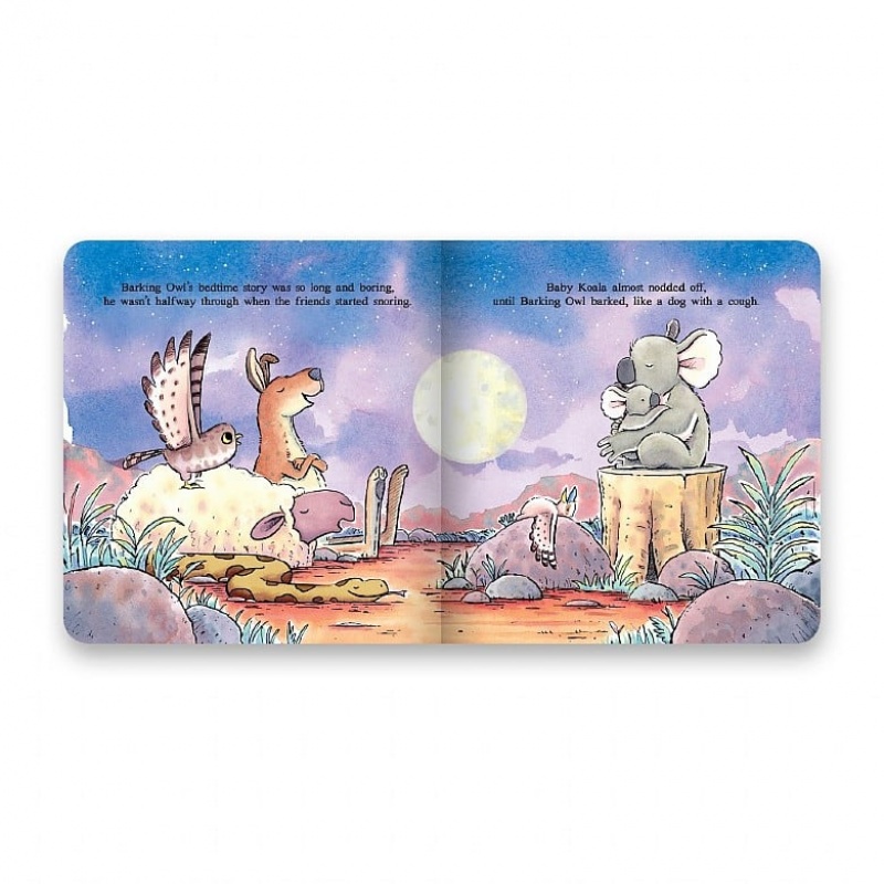 Jellycat The Koala Who Couldnt Sleep Book | 60QJMFAUD