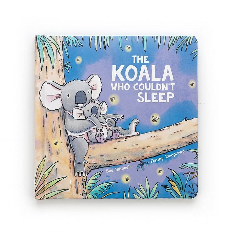 Jellycat The Koala Who Couldnt Sleep Book | 60QJMFAUD