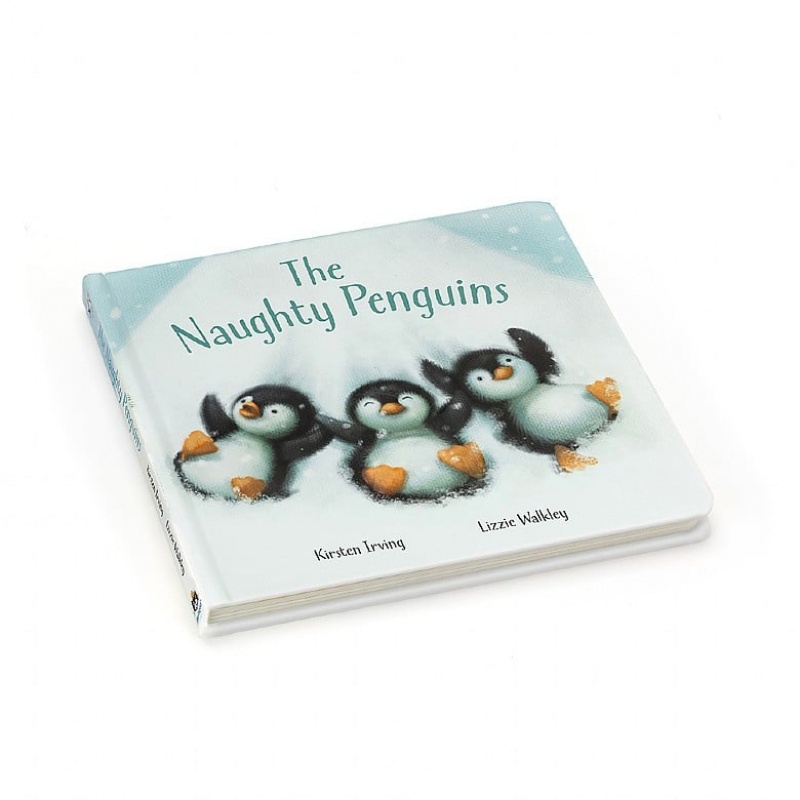 Jellycat The Naughty Penguins Book Sale | 48VWLTFMY