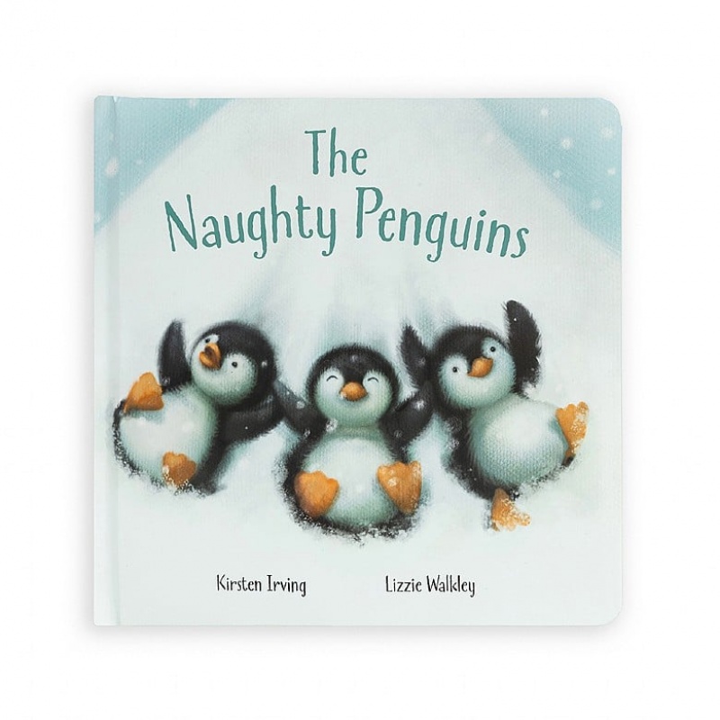 Jellycat The Naughty Penguins Book Sale | 48VWLTFMY