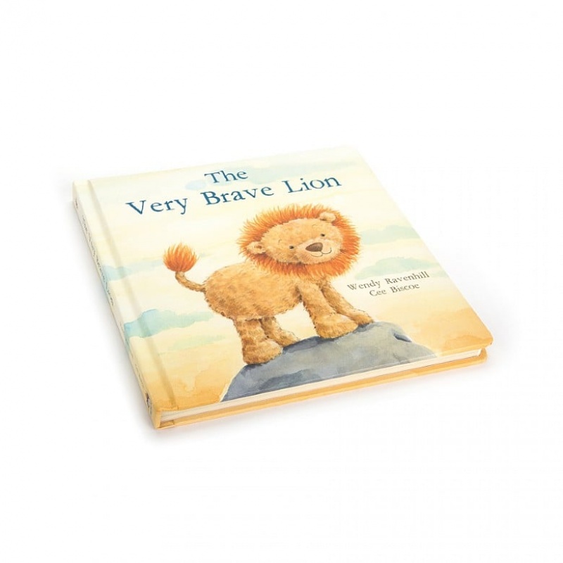 Jellycat The Very Brave Lion Book Black Friday | 05LTXIYGH