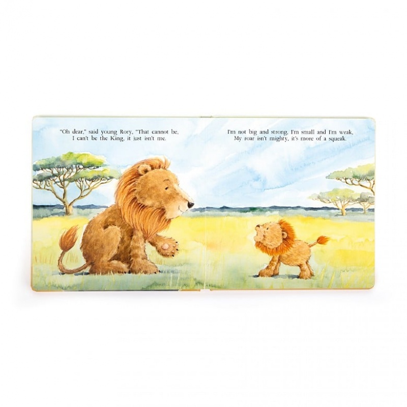 Jellycat The Very Brave Lion Book Black Friday | 05LTXIYGH