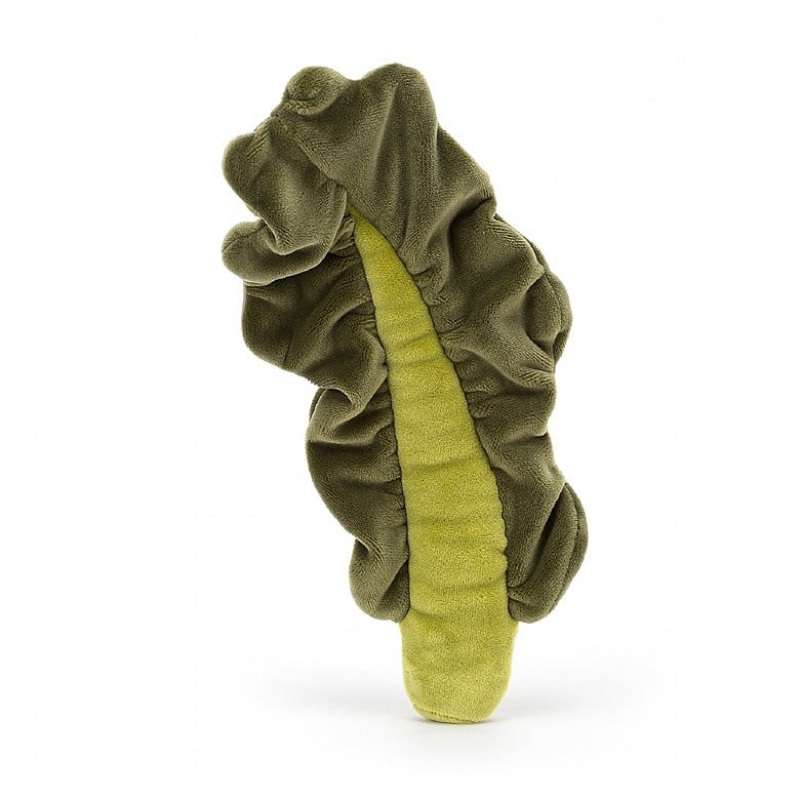 Jellycat Vivacious Vegetable Kale Leaf USA | 50FLMSNJQ