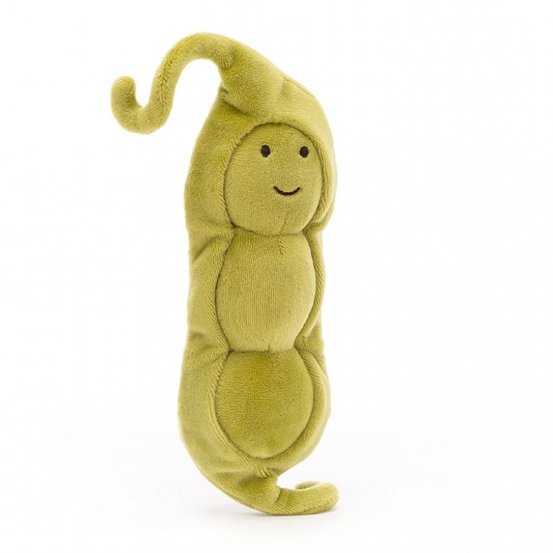 Jellycat Vivacious Vegetable Pea Black Friday | 01DZNMSVL