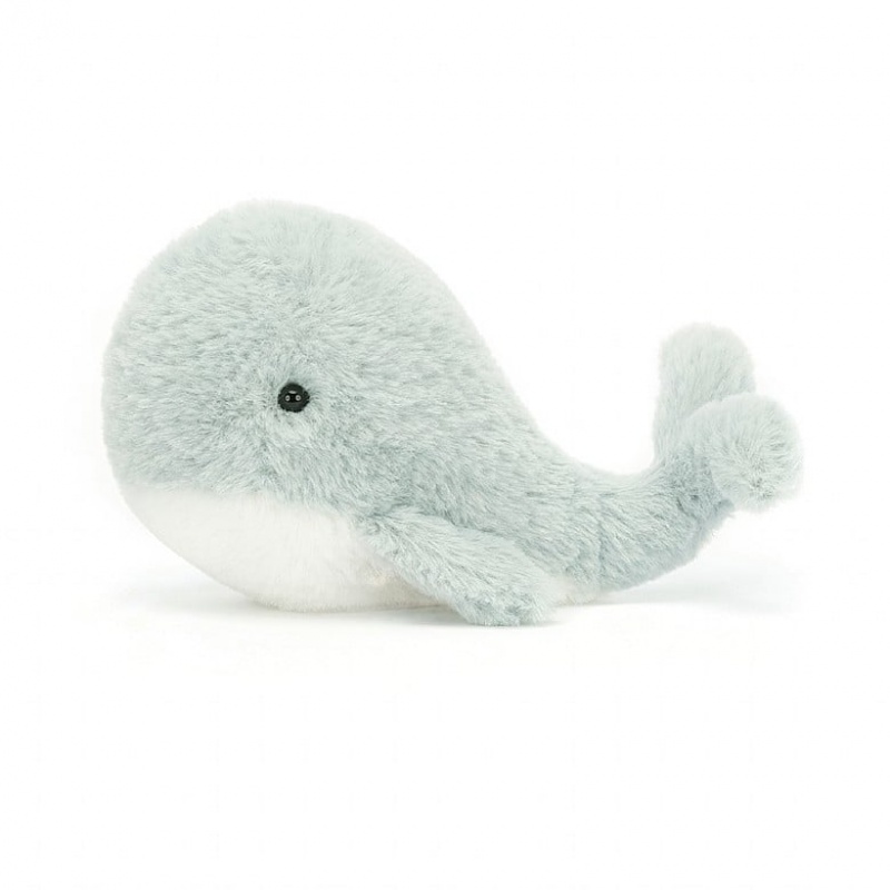 Jellycat Wavelly Whale Grey | 32WOKLYDC