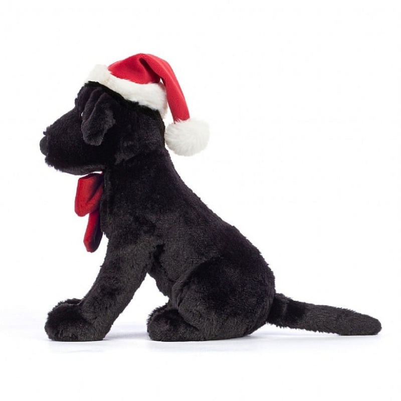 Jellycat Winter Warmer Pippa Black Labrador | 12WFPUQED