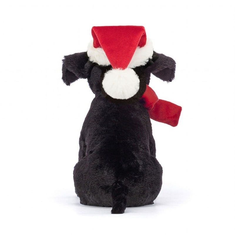 Jellycat Winter Warmer Pippa Black Labrador | 12WFPUQED