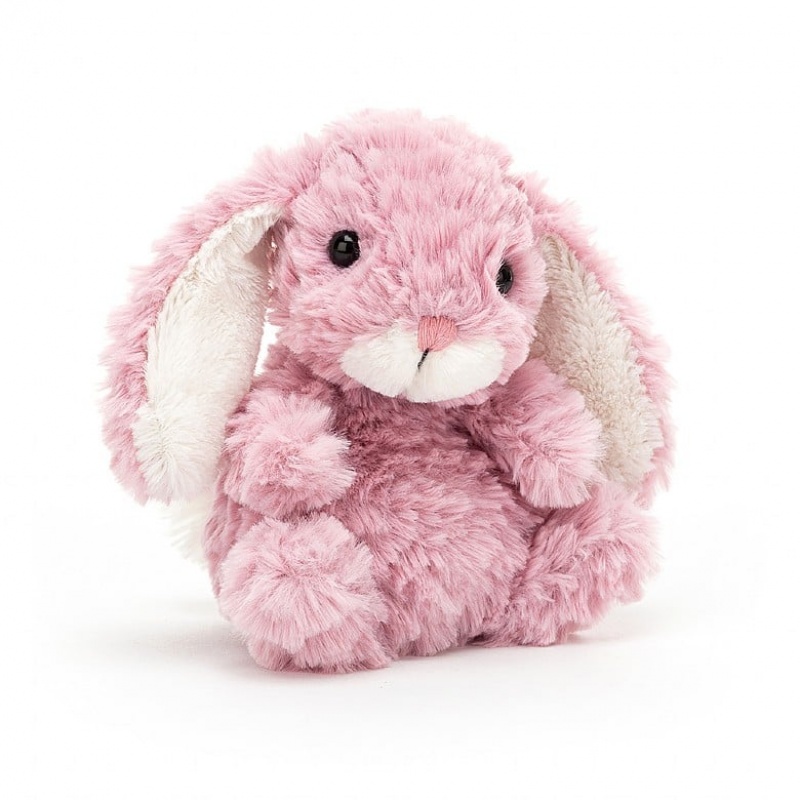 Jellycat Yummy Tulip Pink Bunny USA | 53TXYPOKS