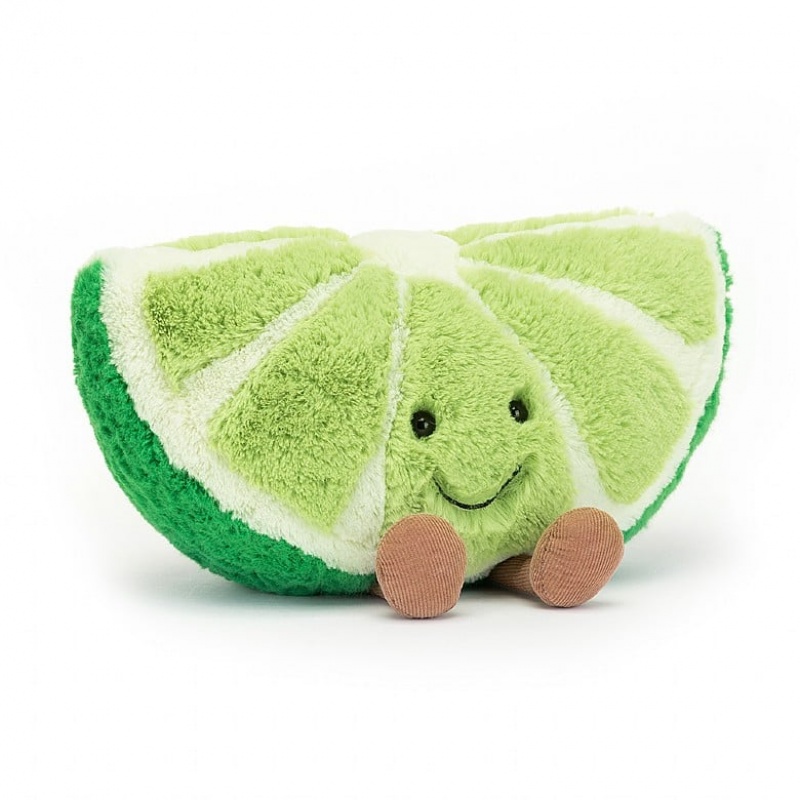 Large Jellycat Amuseable Lime Outlet | 24MUBHOFK