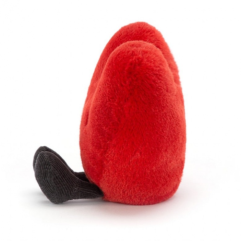 Large Jellycat Amuseable Red Heart | 32DAVJSFT