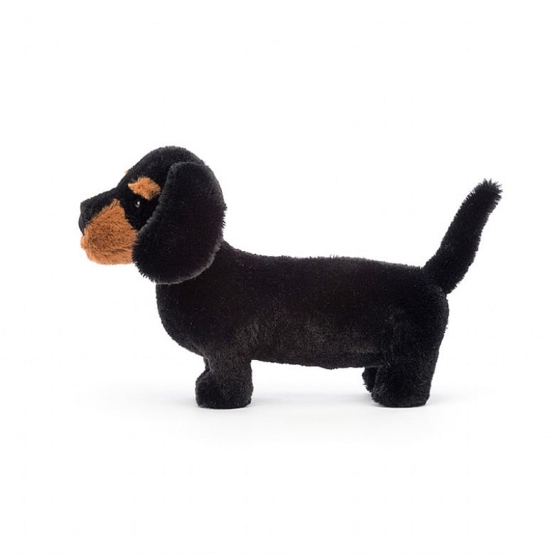 Large Jellycat Freddie Sausage Dog | 62URPFCBV