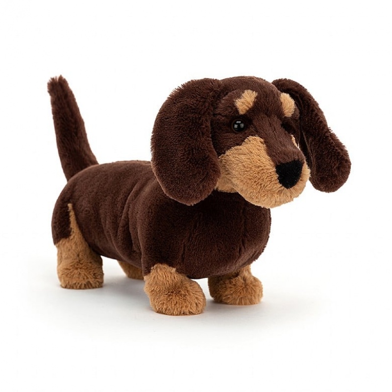 Large Jellycat Otto the Loyal Long Dog Book and Otto Sausage Dog | 15HELKNBX