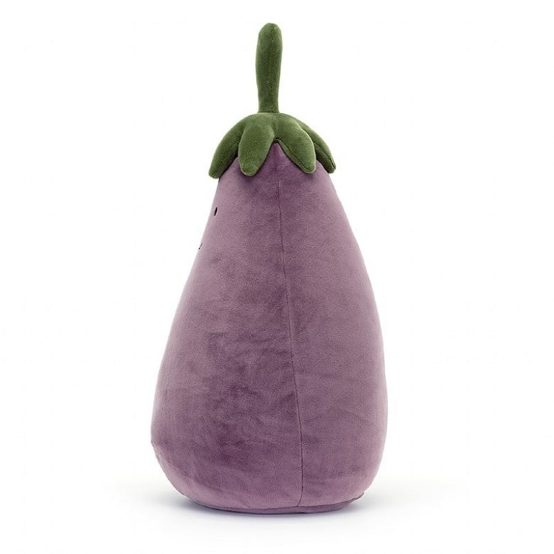 Large Jellycat Vivacious Vegetable Aubergine Black Friday | 08VOQASWK