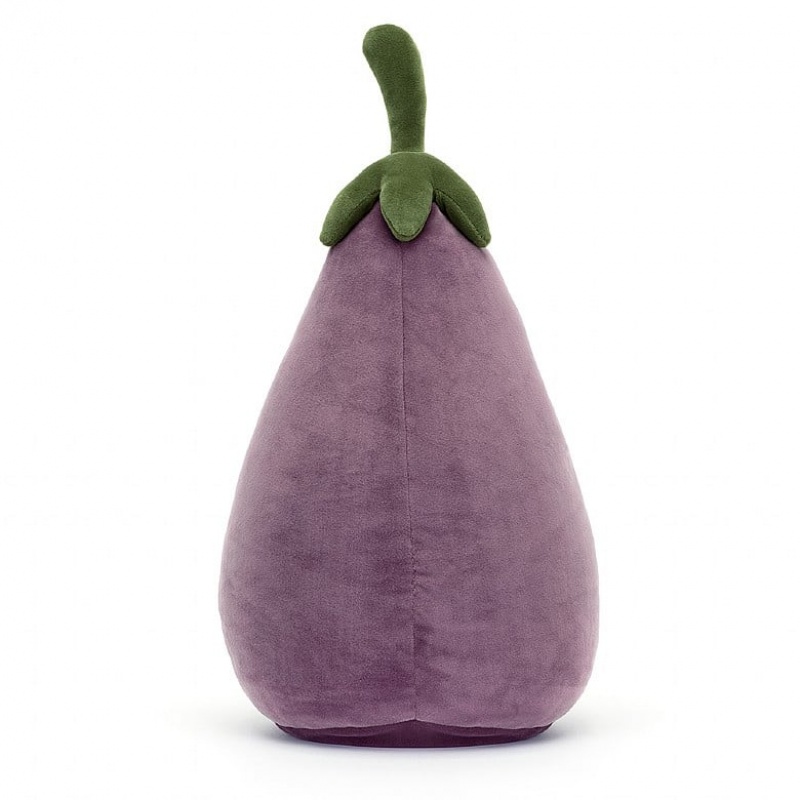 Large Jellycat Vivacious Vegetable Aubergine Black Friday | 08VOQASWK