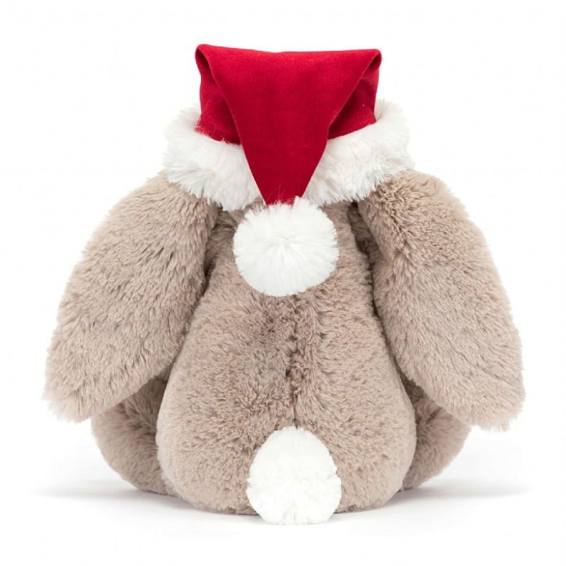 Medium Jellycat Bashful Christmas Bunny Outlet | 23LVXZJMY