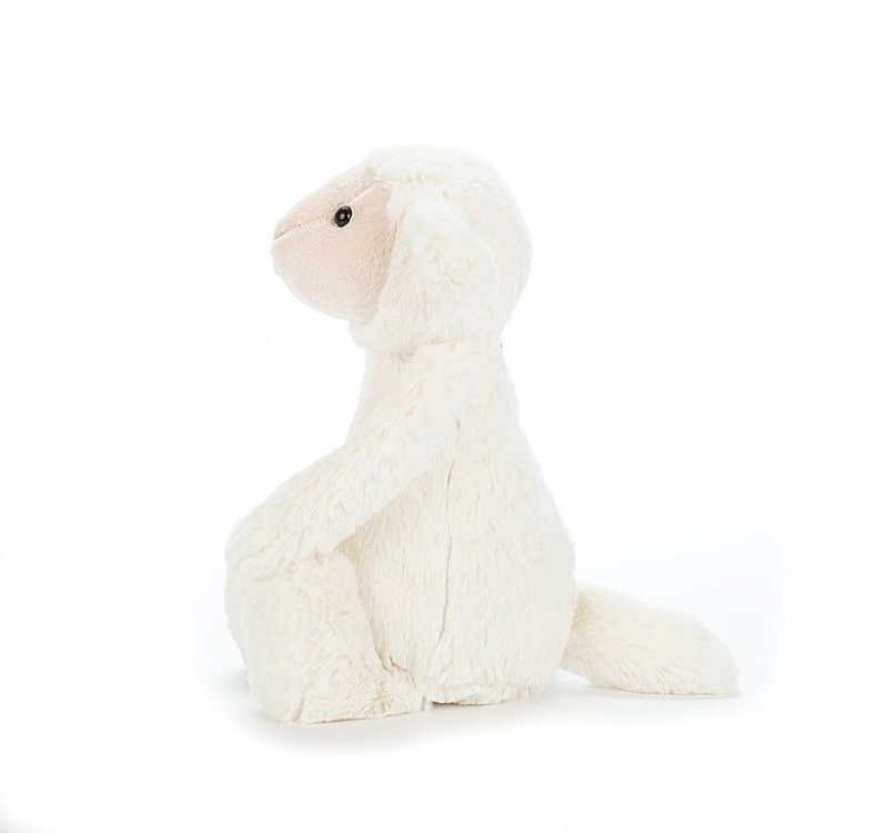 Medium Jellycat Bashful Lamb Black Friday | 01YAPCUZM