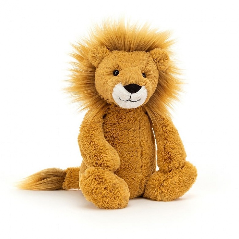 Medium Jellycat Bashful Lion Black Friday | 03RDSLKWZ