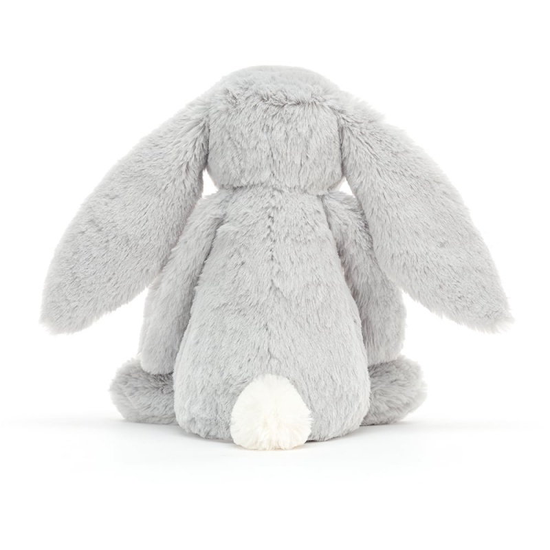 Medium Jellycat Bashful Shimmer Bunny | 12KHDOTGC