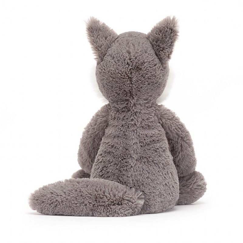 Medium Jellycat Bashful Wolf | 17HVZNUQC