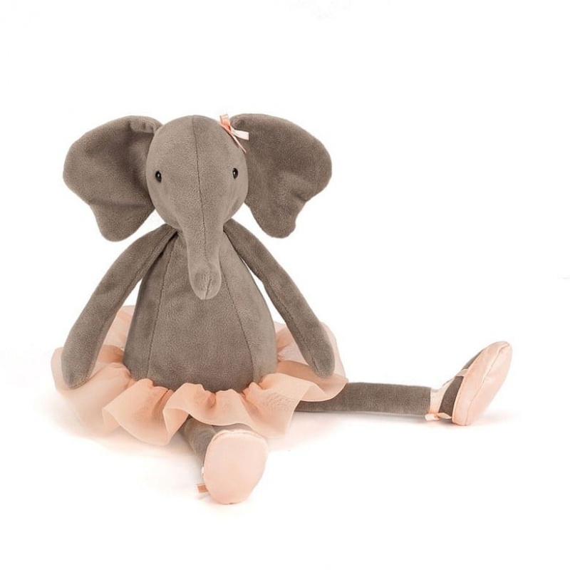 Medium Jellycat Dancing Darcey Elephant Sale | 40FBHGAVR