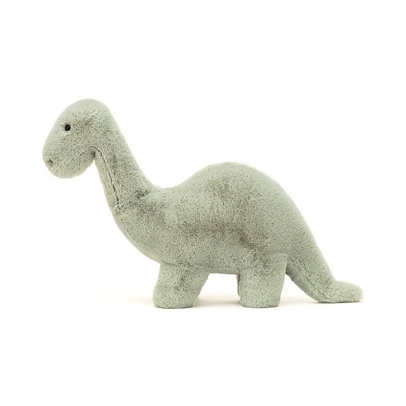 Medium Jellycat Fossilly Brontosaurus USA | 52ADXNULM