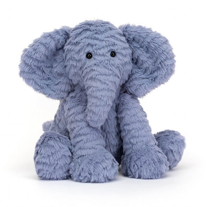 Medium Jellycat Fuddlewuddle Elephant Clearance Sale | 74AIKFNWT